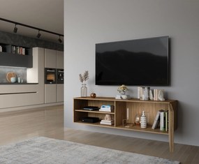 Závesný TV stolík Entsian 150 cm dub Artisan