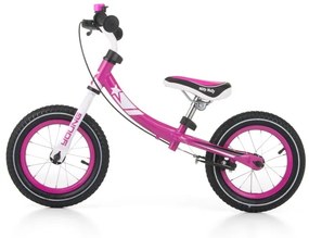 Detské odrážadlo kolo Milly Mally Young pink