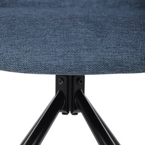 Sada jedálenských stoličiek s vratným mechanizmomDCH-Y1143 BLUE2, 2 ks