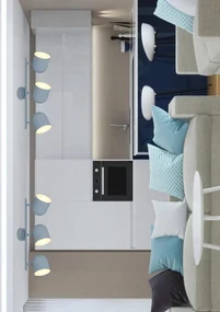 Candellux AZURO Spot 3X40W E27 Gray Mat 93-63229