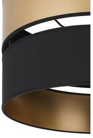 Brilagi - Stropné svietidlo ROYAL 1xE27/15W/230V pr. 40 cm čierna/zlatá
