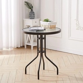 Dekorstudio Okrúhly stôl na balkón ISLAND 60cm