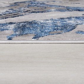 Flair Rugs koberce Kusový koberec Eris Marbled Navy - 160x230 cm