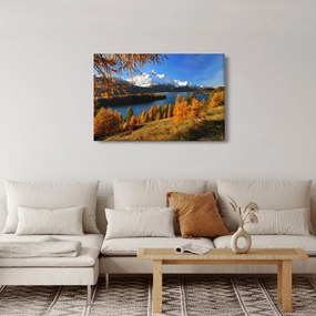 Obraz - Jeseň v Alpách (90x60 cm)