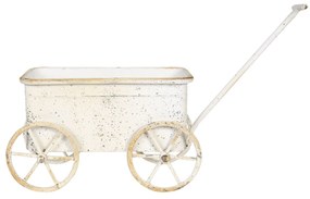 Retro kvetináč v tvare vozíku - 29 * 16 * 16 cm