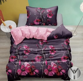 Bavlnené obliečky MARGARETTA tmavofialové Rozmer obliečky: 70 x 90 cm | 140 x 200 cm