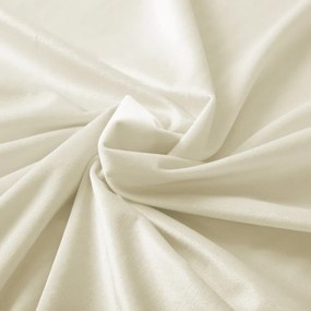 Biante Zamatový prehoz/behúň na posteľ Velvet Prémium SVP-003 Smotanový 60x220 cm
