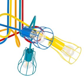 Prisadený luster OXFORD 5xE27/15W/230V