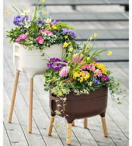 Plastová samozavlažovacia pestovateľská nádoba Urbalive – Plastia