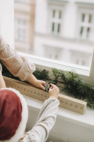 Ib Laursen Adventný kalendár Angel 50 cm