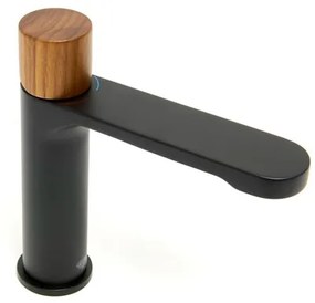 Umývadlová batéria SAT Fusion bez výpuste páka tmavé drevo SATBSFU271DTC, 1 ks