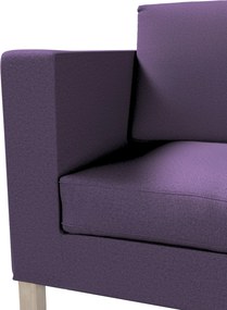 Poťah na sedačku Karlanda (pre 2 osoby,krátky) farba produktu fialová látka zapletaná
