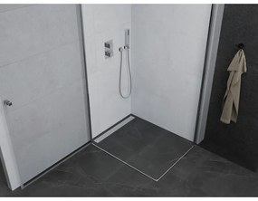 Mexen Pretoria sprchový kút duo 90x80 cm, priehľadná, chrómová, 852-090-080-02-00