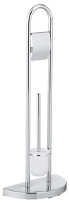 WENKO 16608100 - WC kefa COSENZA 33x84 cm lesklý chróm/satén