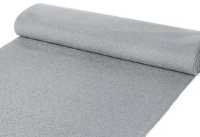 Biante Teflónový obdĺžnikový obrus TF-086 Ornamenty na sivom 140x220 cm