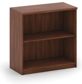 Kancelársky regál MIRELLI, 800 x 400 x 800 mm, orech