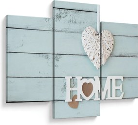 Obraz - I love home (90x60 cm)
