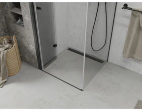 Mexen Lima sprchovací kút 80x80 cm, priehľadná, čierna, 856-080-080-70-00