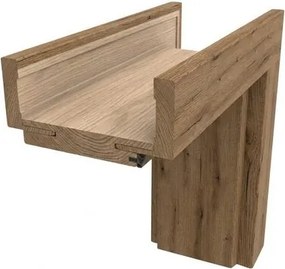 Obložková zárubňa DRE 90 cm dub evoke pre hrúbku steny 12-14 cm pravá O3DE90P