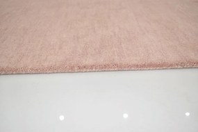 Asra, Ručne všívaný kusový koberec Asra wool pink, 40x60, ružová, obývacia izba