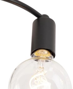 Inteligentné stropné svietidlo čierne vrátane 4 Wifi G95 - Facile