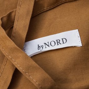 By Nord BIO bavlnené obliečky INGRID 200x140/63x60cm hnedé