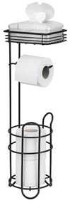 WENKO 71451800 - Držiak toaletného papiera 16x59 cm čierna