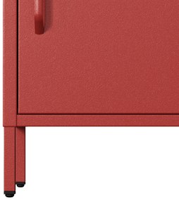 Nočný stolík MIA, 424 x 595 x 400 mm, Modern: červená farba