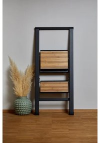 WENKO 50482100 - Schodíky ALU-DESIGN 44x101 cm čierne