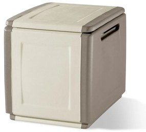 ARTPLAST Plastový úložný box Linea Cube 1dielny - béžovohnedá