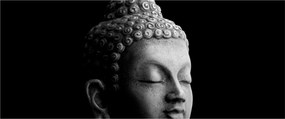Obraz - Budha, portrét (120x50 cm)