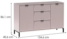 Komoda LINKaSTYLE LS2 CASHMERE béžová