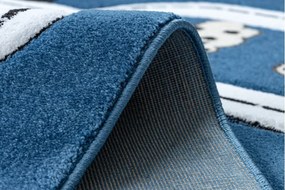 Dywany Łuszczów, Detský kusový koberec Petit Town streets blue, 140x190, modrá, detská izba