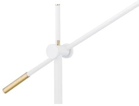 Argon 4734 - Stojacia lampa DETROIT 1xE27/15W/230V biela