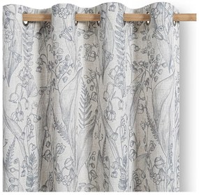 Svetlosivý záves 135x250 cm Selvetia – Restilo