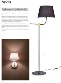 Redo 01-1981 - Stolná lampa MORRIS 1xE27/42W/230V čierna