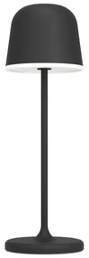Eglo 900457-LED Stmievateľná vonkajšia lampa MANNERA 2,2W/5V 1800 mAh čierna IP54