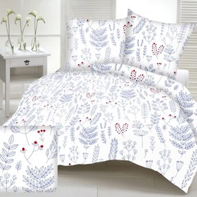 Obliečky flanelové Rimini 200x140cm+90x70cm TiaHome