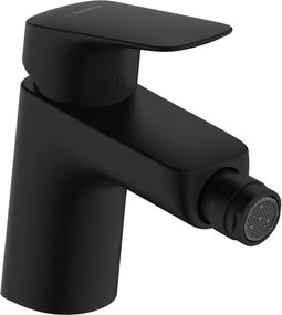Hansgrohe Logis, páková bidetová batéria 70 s odtokovou súpravou s tiahlom, čierna matná, HAN-71204670
