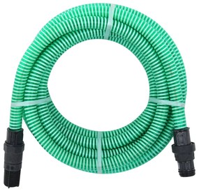 Odsávacia hadica s PVC spojkami, zelená 1" 10 m, PVC