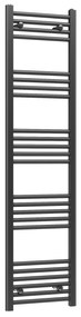 Erga Basic, vykurovacie teleso 1600x400 mm, 546 W, čierna, ERG-LAV-BASIC-16040-BK