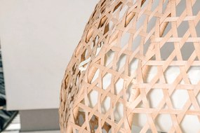 Svetlohnedé závesné kreslo TROPIKAL so stojanom