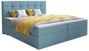 Čalúnená posteľ boxspring GLOSE - sawana 24 / 160x200 / nie