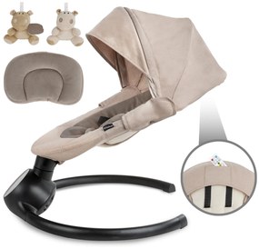 Elektrické hojdacie kreslo Kidwell REVE 2v1 pre bábätká s Bluetooth ovládaním
