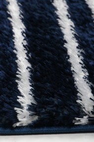Koberec Boho 610 NAVY BLUE/CREAM rozmery koberec: 80x150 cm