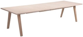 Rozkladací jedálenský stôl A-Line bielený dub