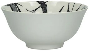 Porcelánová miska ENVOL, Black/White, Ø15 cm