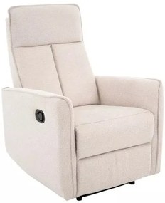 Polohovací křeslo NIKOS Brego světle béžové