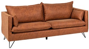 Trojmiestna pohovka ROCCO 194 cm antickohnedá