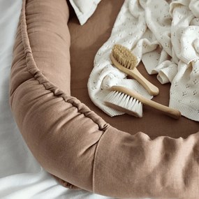 Bambusová prikrivka vanilka 80×100 cm